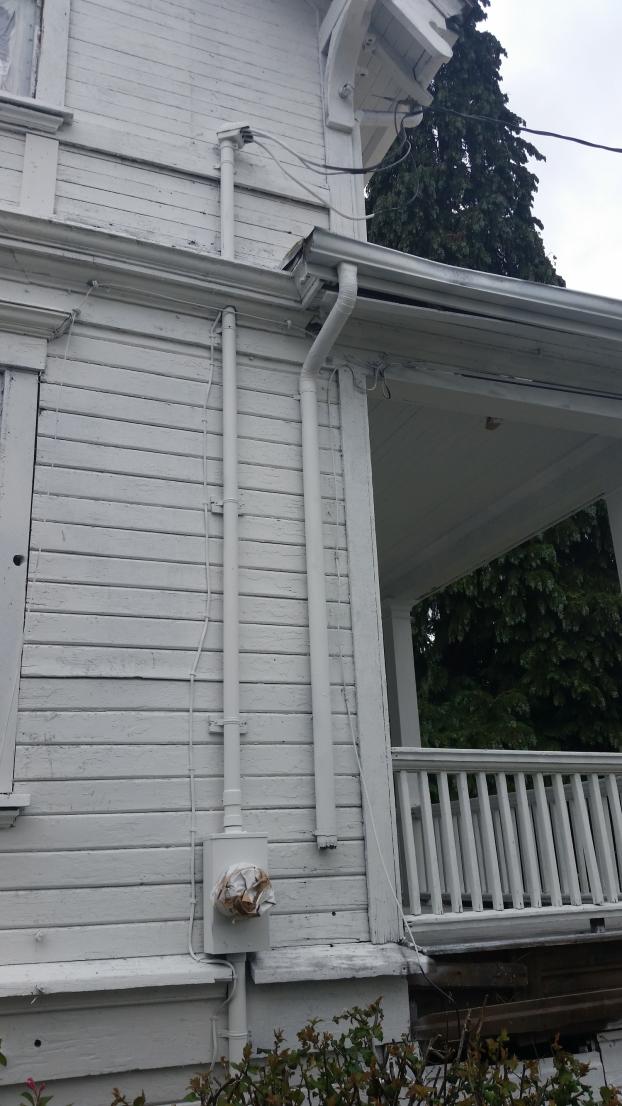 A recent home painting job in the area