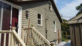 A recent residential painting company job in the area