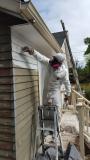 A recent home painting job in the area