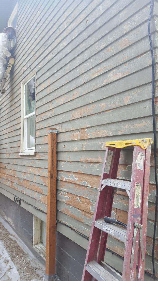 A recent home painting job in the area