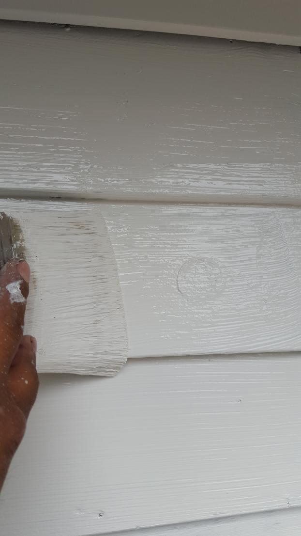 A recent home painting job in the area