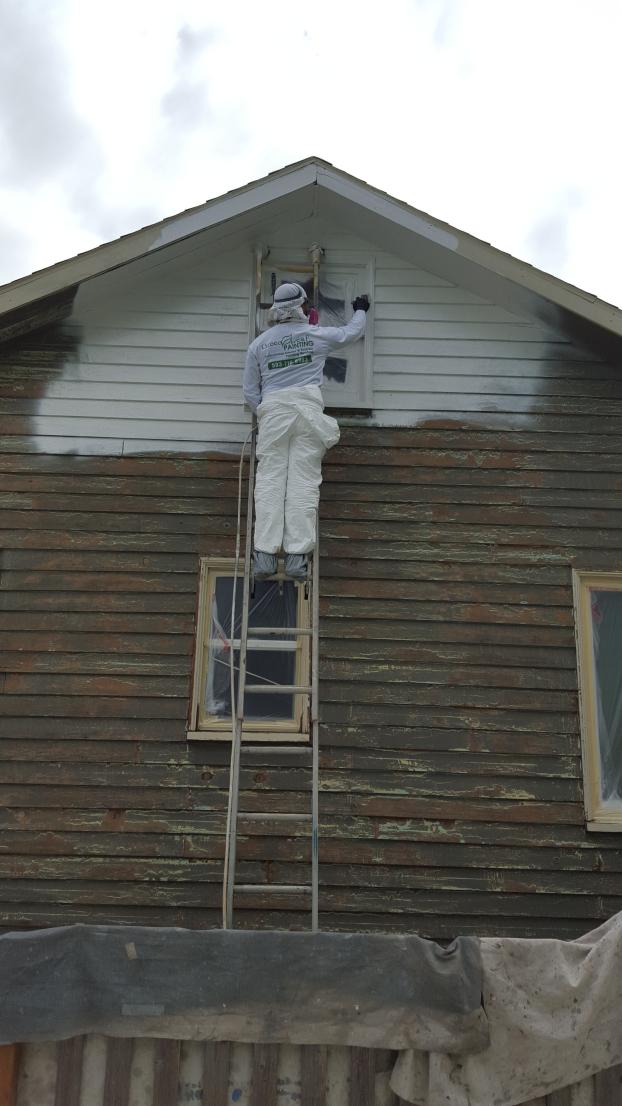 A recent residential painting job in the area