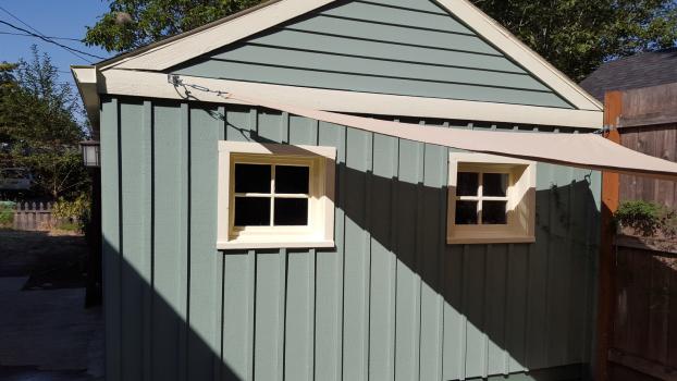 A recent house painter job in the area