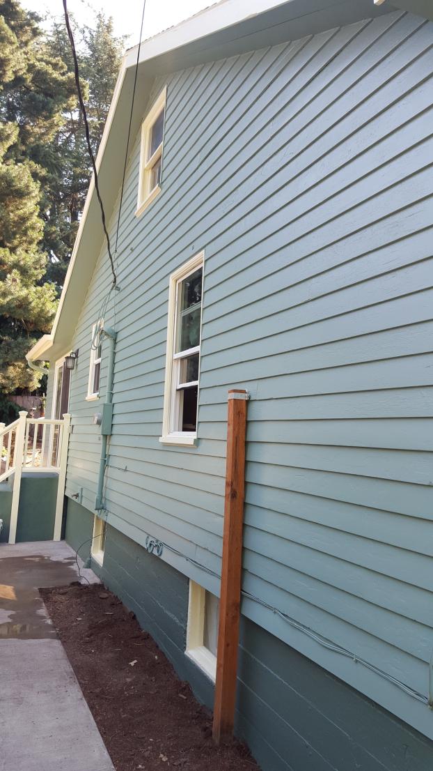 A recent residential painting job in the area