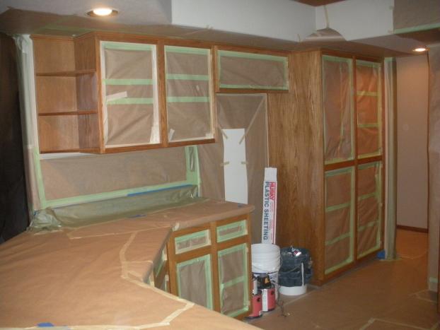 A recent interior painting job in the area
