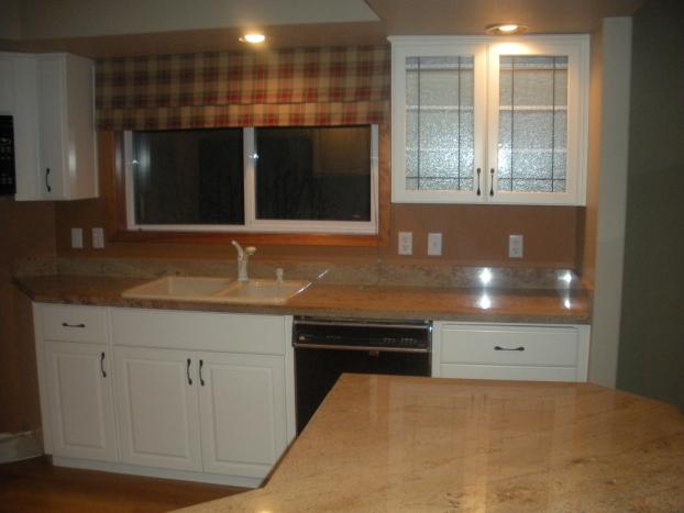 A recent indoor painting job in the area