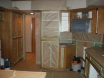 A recent indoor painting job in the area